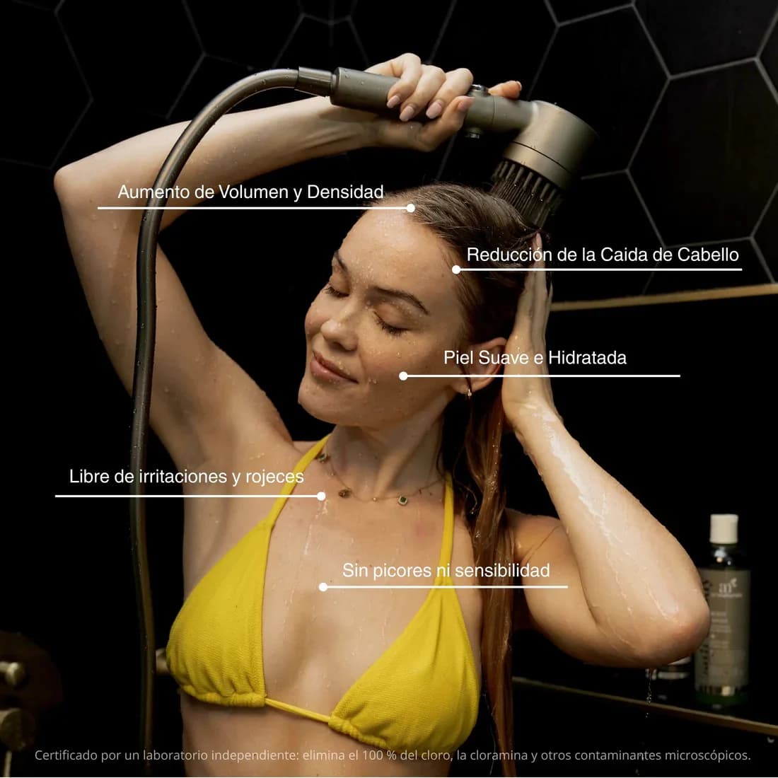 Efectos del agua sin filtrar en la piel y el cabello